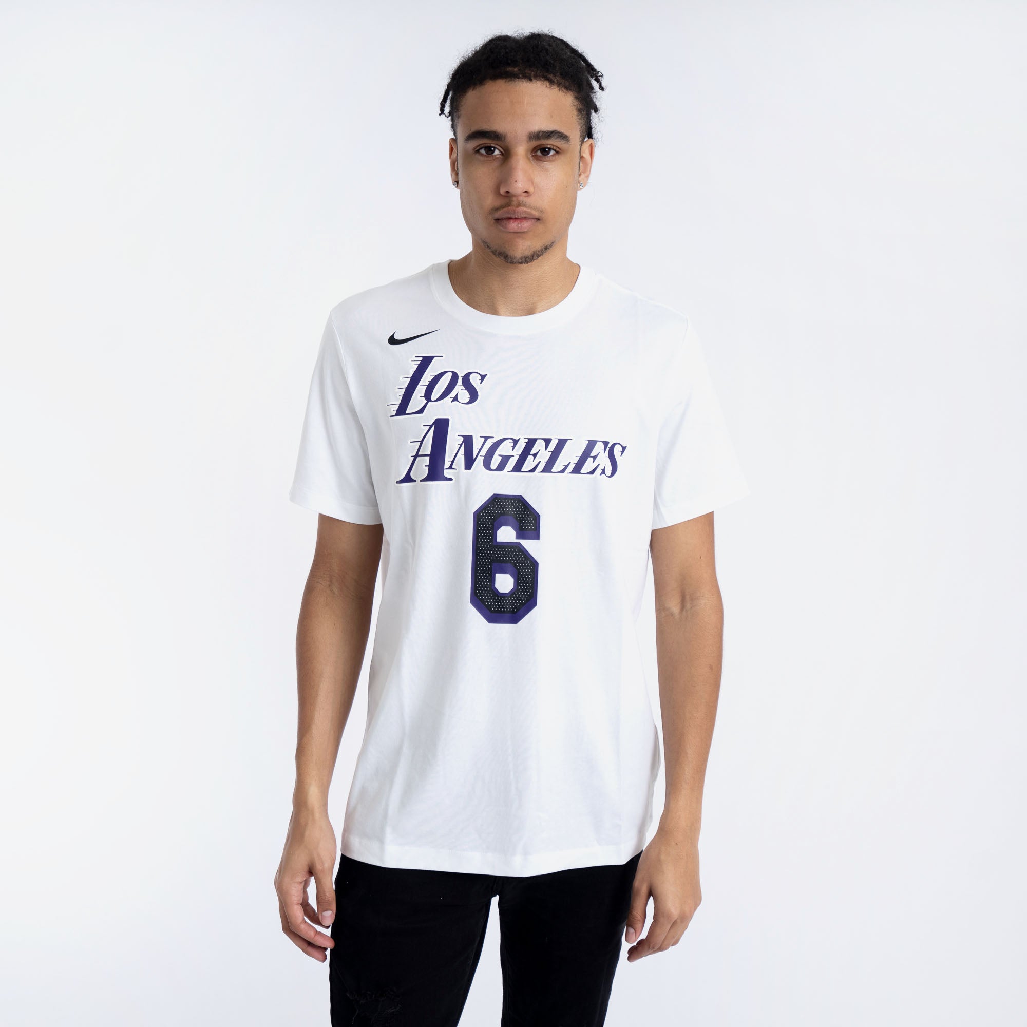 Nike Los Angeles Lakers LeBron James City Edition T-shirt