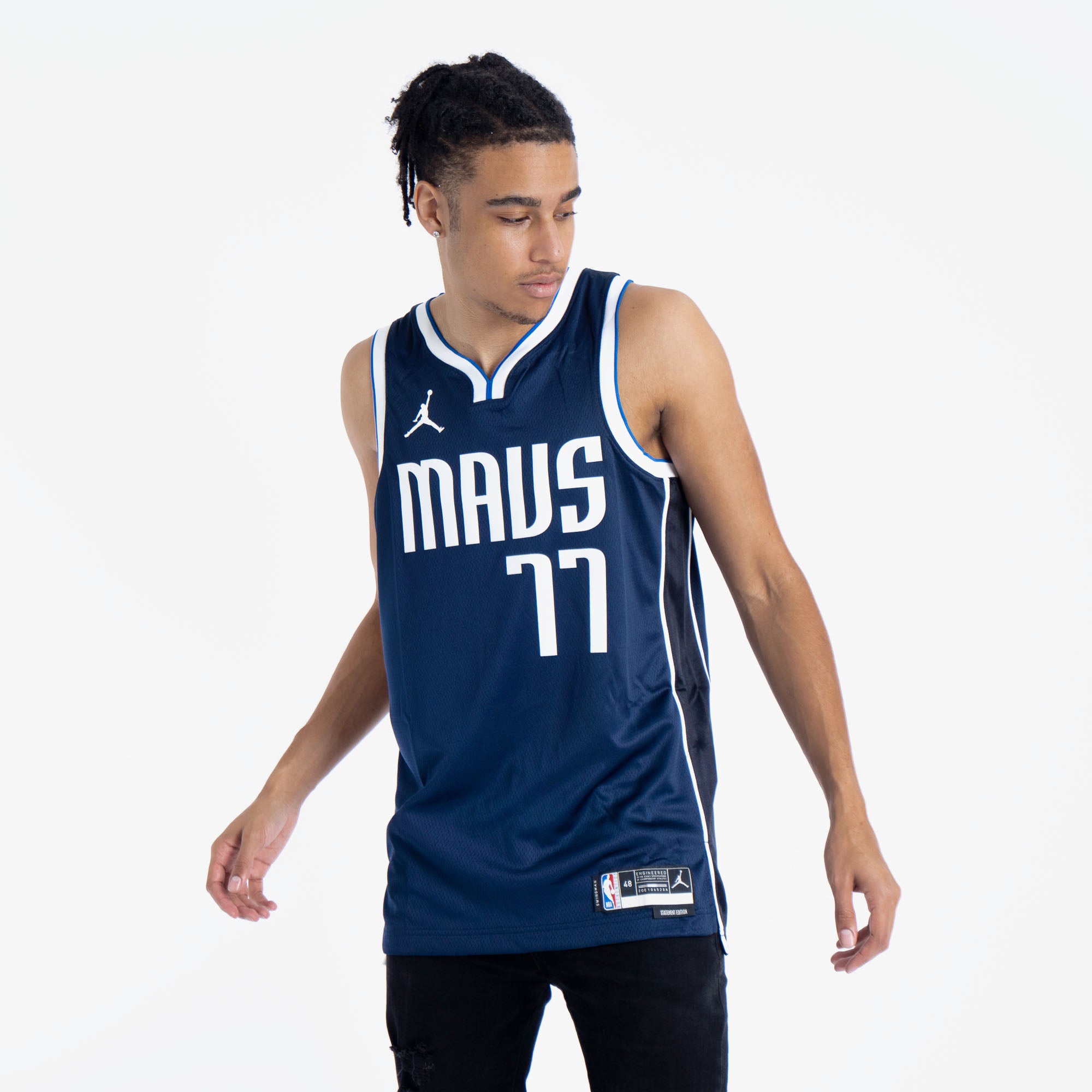 Luka Don i Dallas Mavericks 2025 Statement Edition NBA Swingman Jersey