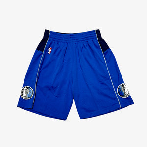 Dallas Mavericks 2010-11 Hardwood Classics Throwback Swingman NBA Shorts