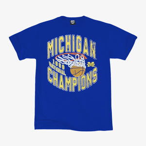 Michigan Wolverines Vintage 80's Champs NCAA T-Shirt