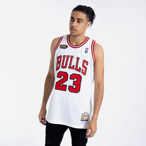 Michael Jordan Chicago Bulls Premium 1997-98 Finals NBA Authentic Jersey