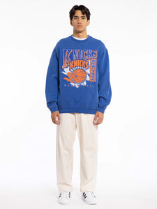 New York Knicks Paint Brush NBA Crew Neck Jumper