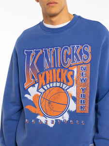 New York Knicks Paint Brush NBA Crew Neck Jumper
