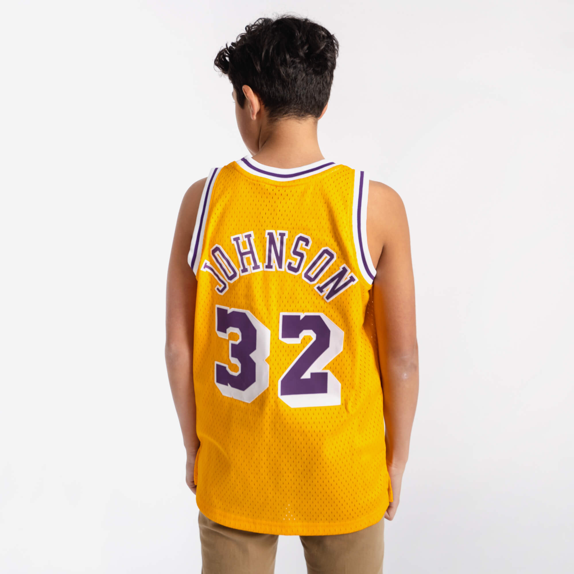 Nba Basketball Vtg Magic Johnson 46 XL Los Angeles Lakers Sand Knit Je –  Rare_Wear_Attire