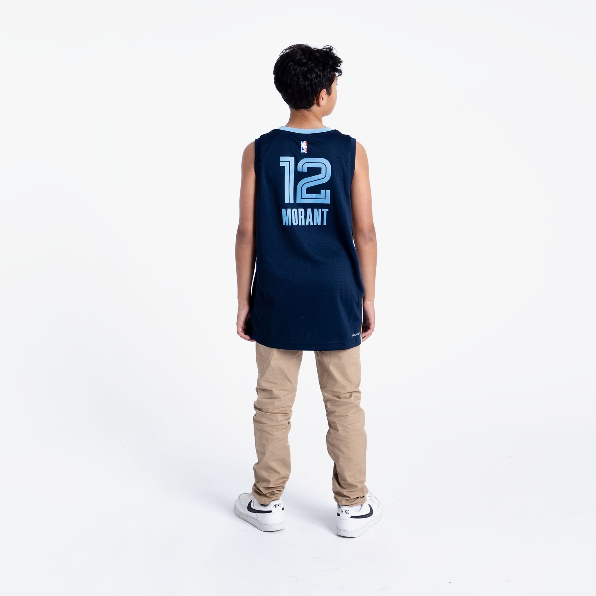 Unisex Nike Ja Morant Navy Memphis Grizzlies Swingman Jersey - Icon Edition