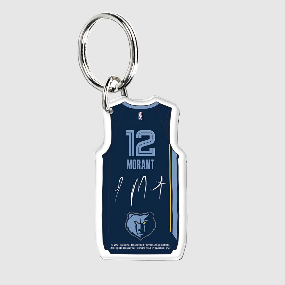 Ja Morant Memphis Grizzlies Premium Acrylic NBA Keyring – Basketball Jersey  World