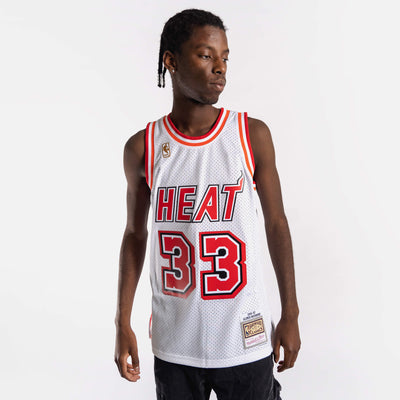 Miami Heat Dwyane Wade Hall of Fame White Throwback Jersey