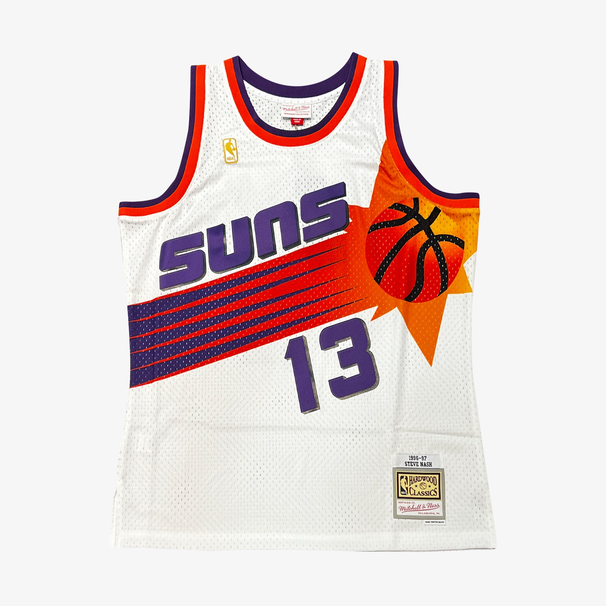 Men's Phoenix Suns #13 Steve Nash Purple Gold NBA Hardwood Classics Soul  Swingman Throwback Jersey on sale,for Cheap,wholesale from China