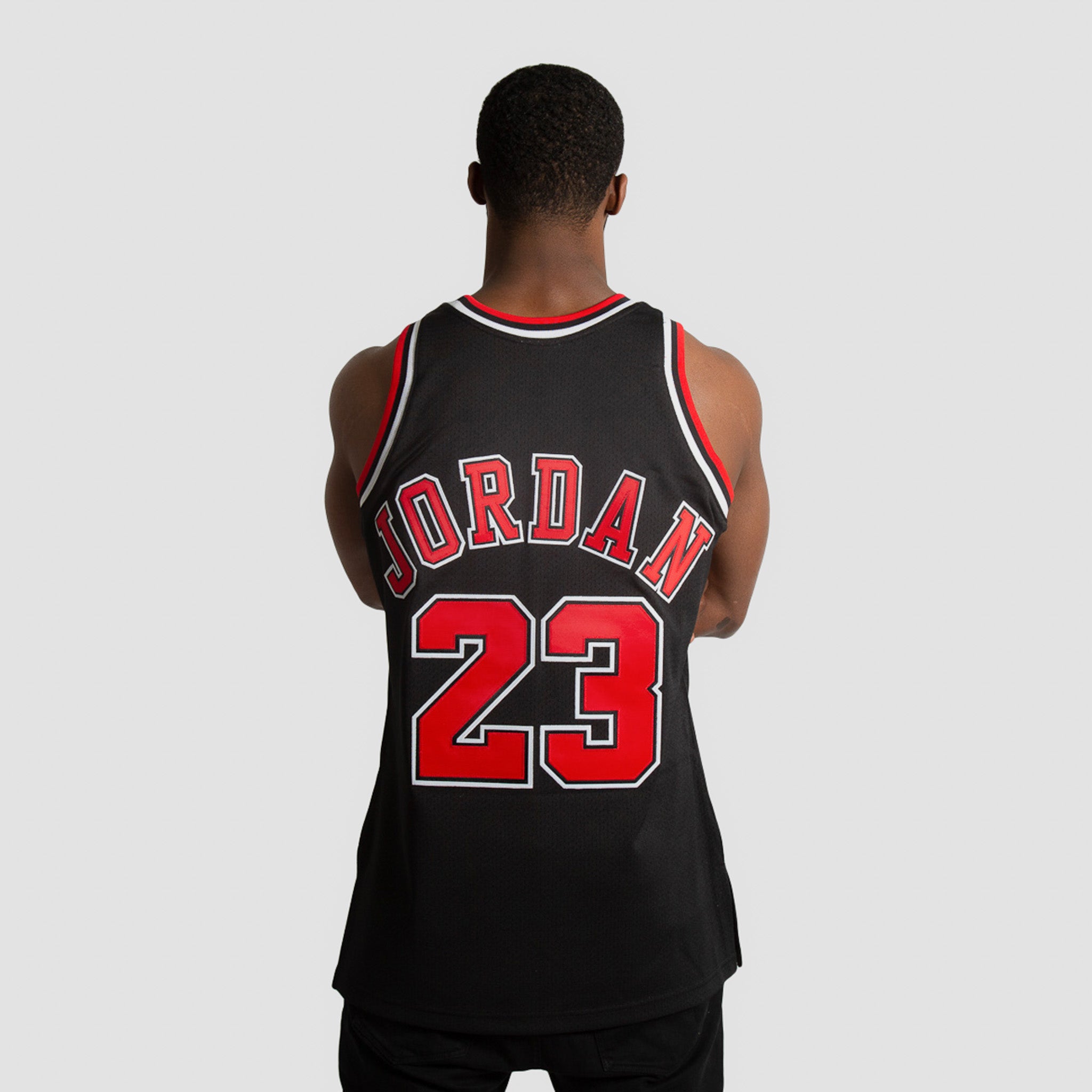 Micheal Jordan Chicago Bulls 1997-1998 Black Gold Authentic Jersey - Rare  Basketball Jerseys