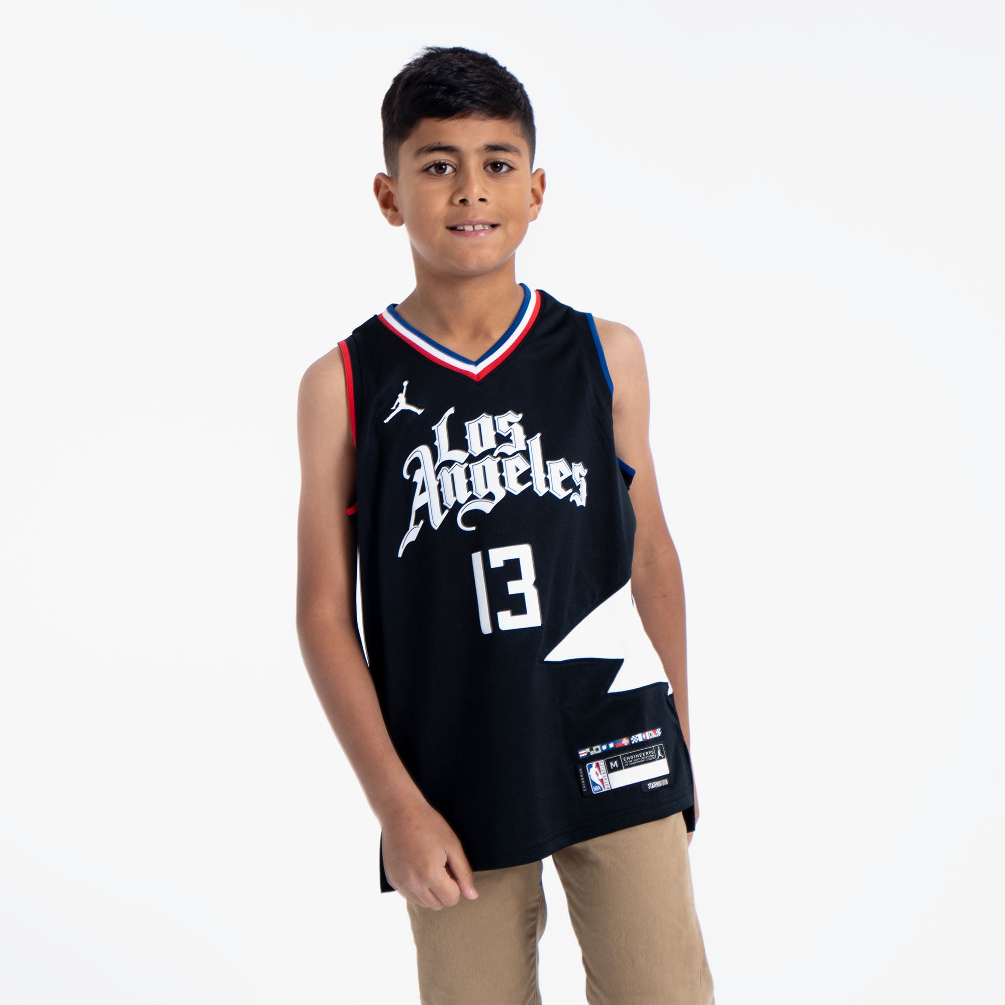 Los Angeles Clippers Nike City Edition Swingman Jersey 22 - Black - Paul  George - Youth