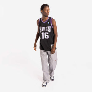 Peja Stojakovic Sacramento Kings Hardwood Classics Throwback NBA Swingman Jersey