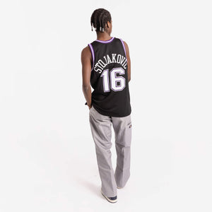 Peja Stojakovic Sacramento Kings Hardwood Classics Throwback NBA Swingman Jersey