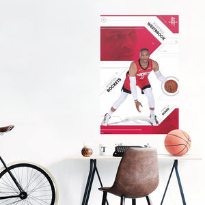 Russell Westbrook Houston Rockets NBA Wall Poster