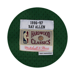 Ray Allen Milwaukee Bucks Hardwood Classics Throwback NBA Swingman Jersey