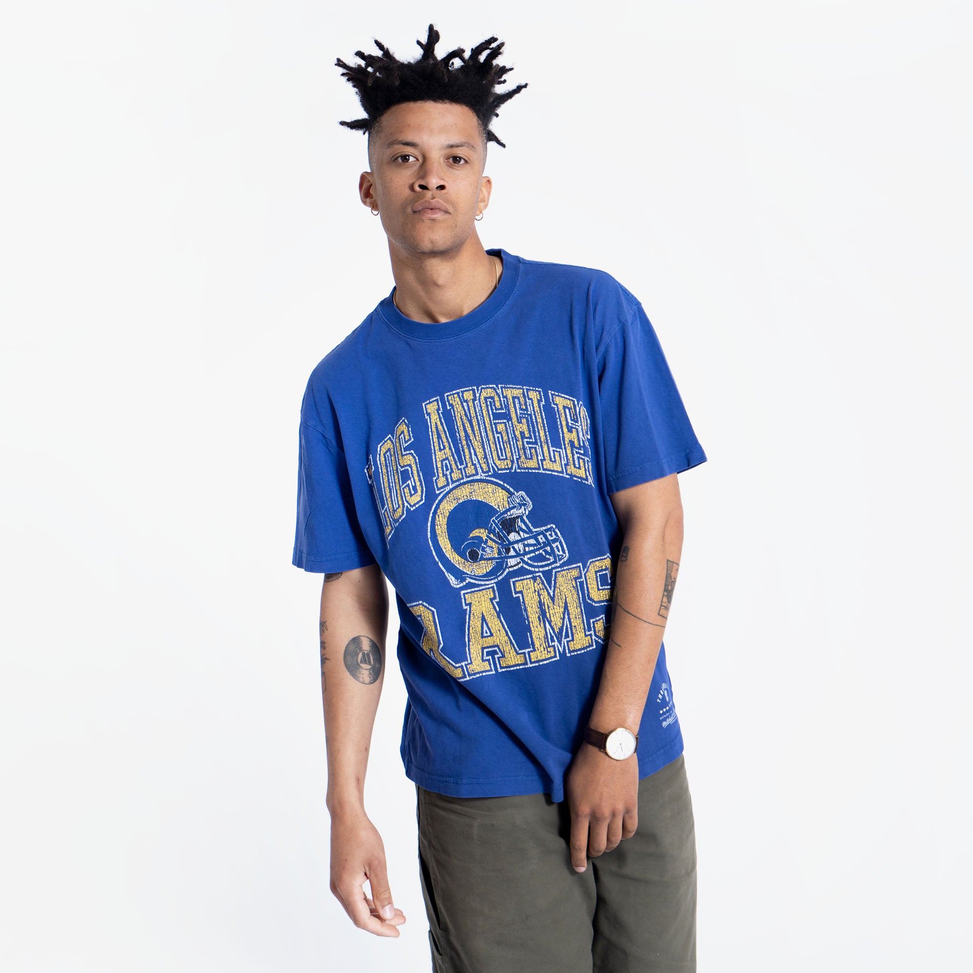 Los Angeles Rams Vintage Ivy Arch NFL T-Shirt – Basketball Jersey World