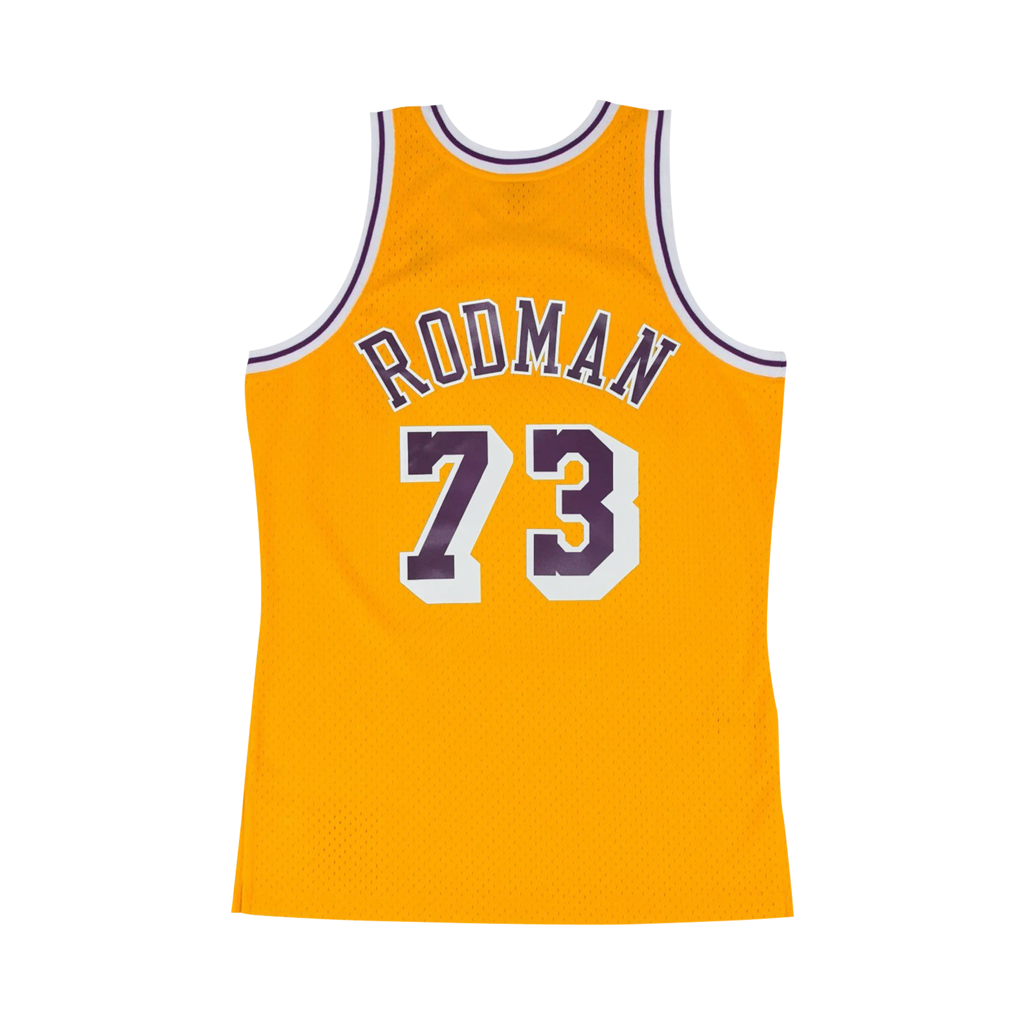 Dennis Rodman Los Angeles Lakers HWC Throwback NBA Swingman Jersey