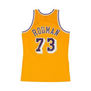 Dennis Rodman Los Angeles Lakers HWC Throwback NBA Swingman Jersey