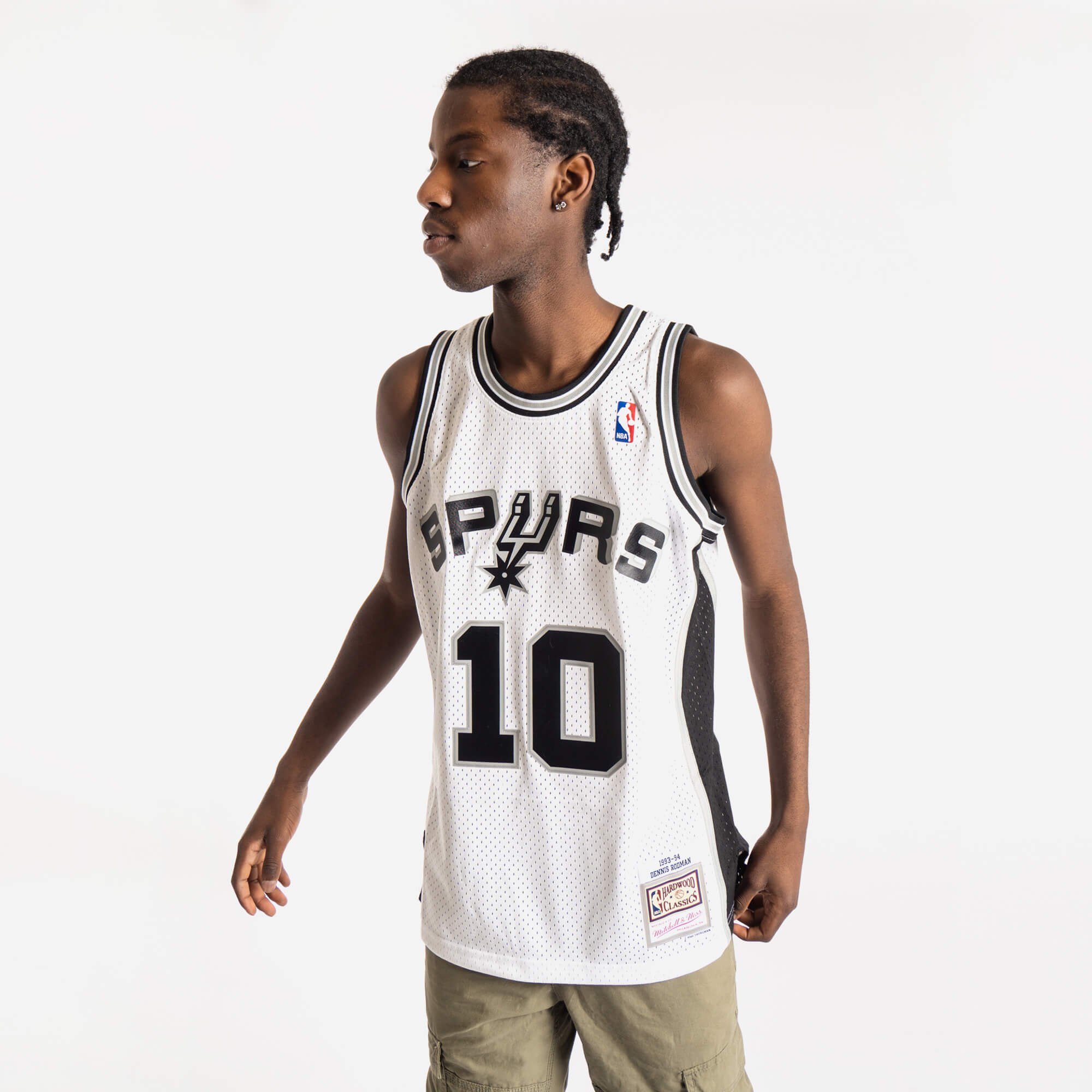 Mitchell & Ness NBA Spurs 1993 Dennis Rodman Jersey S