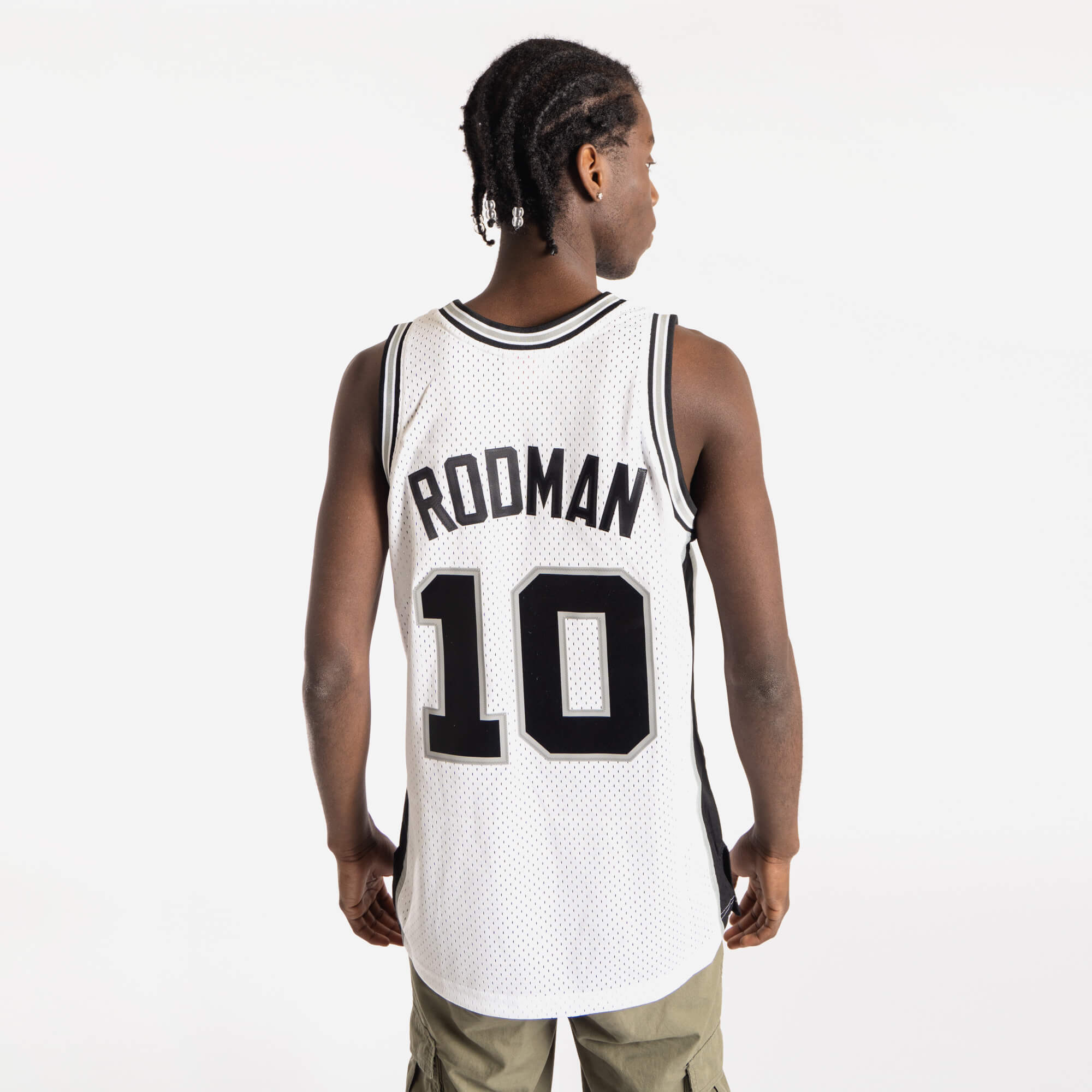 Dennis Rodman San Antonio Spurs HWC Throwback NBA Swingman Jersey