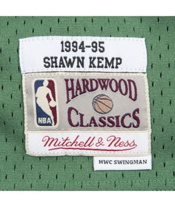 Shawn Kemp Seattle Supersonics HWC Throwback NBA Swingman Jersey