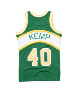 Shawn Kemp Seattle Supersonics HWC Throwback NBA Swingman Jersey