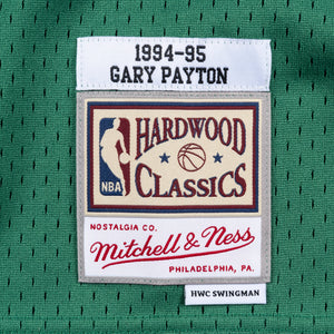 GARY PAYTON SEATTLE SUPERSONICS NBA HARDWOOD CLASSICS THROWBACK SWINGMAN JERSEY - Basketball Jersey World