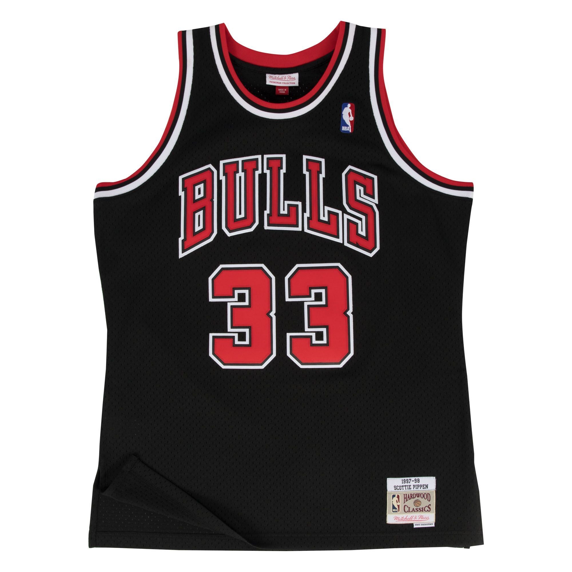 Scottie Pippen Chicago Bulls Hardwood Classics Throwback NBA Swingman –  Basketball Jersey World