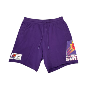 Phoenix Suns Off Season Raw Edged NBA Fleece Shorts