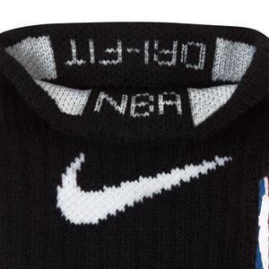 Nike NBA Elite Black Basketball Crew Socks