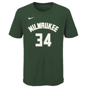 Giannis Antetokounmpo Milwaukee Bucks Icon Edition Youth NBA T-Shirt