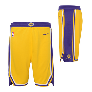 Los Angeles Lakers 2024 Icon Edition Swingman Youth NBA Shorts