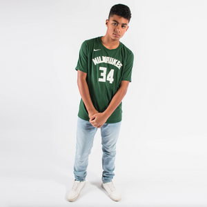 Giannis Antetokounmpo Milwaukee Bucks Icon Edition Youth NBA T-Shirt