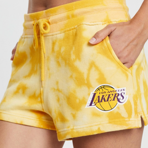 Los Angeles Lakers Hardwood Classics Throwback Courtney Women's Shorts