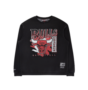 Chicago Bulls Paint Brush NBA Crew Neck Jumper