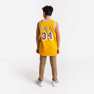 Shaquille O'Neal Los Angeles Lakers HWC Youth NBA Swingman Jersey