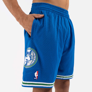 Minnesota Timberwolves 1993-94 Hardwood Classics Throwback Swingman NBA Shorts