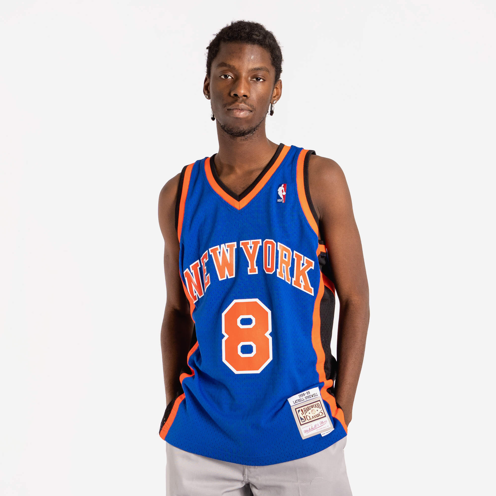 NBA_ Basketball Jerseys 75th Custom MEN New York''Knicks''5