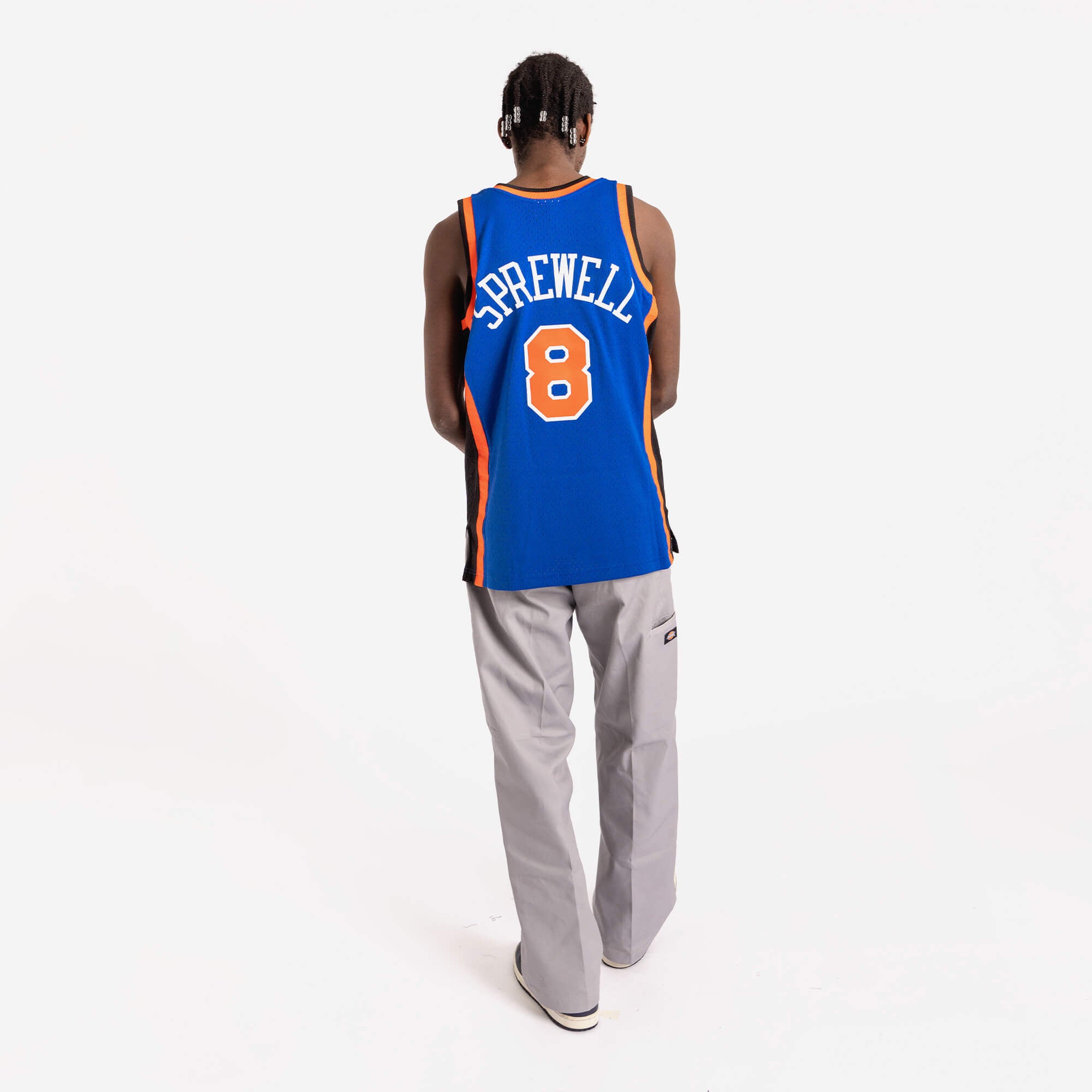 Latrell Sprewell New York Knicks Nike Swingman basketball jersey (Men sz.  2XL)