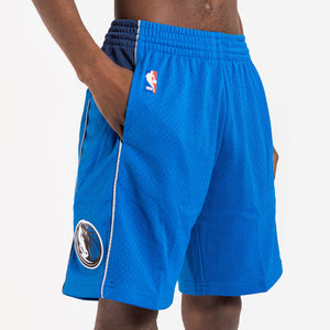 Dallas Mavericks 2010-11 Hardwood Classics Throwback Swingman NBA Shorts