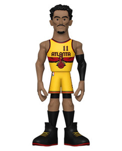 Trae Young Atlanta Hawks City Edition 5" NBA Premium Vinyl Gold Figure