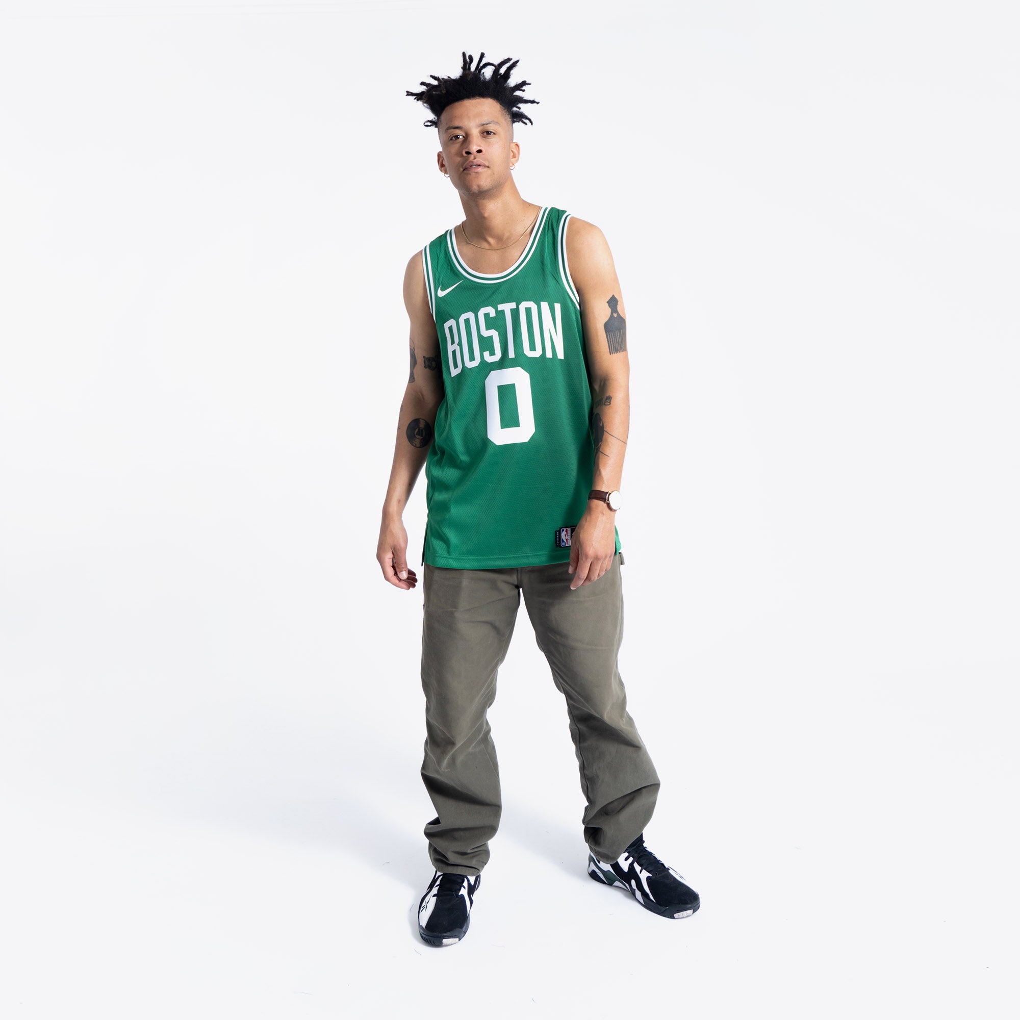 Nike 2020-2021 Jason Tatum Boston Celtics Black Alternate Swingman Jersey  in 2023
