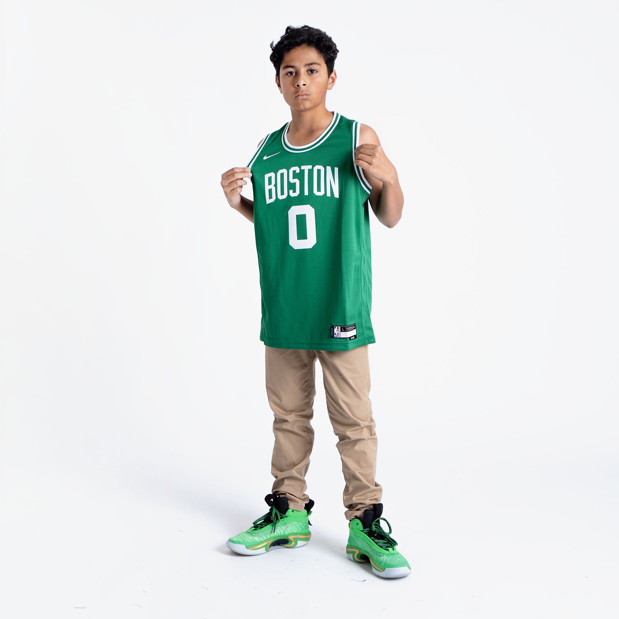 Kids Boston Celtics Tatum NO.0 Basketball Jersey – jerseyworlds