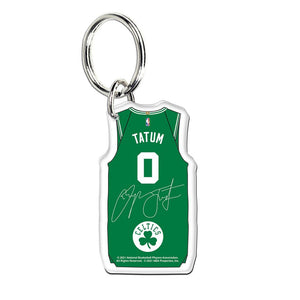 Jayson Tatum Boston Celtics Premium Acrylic NBA Keyring