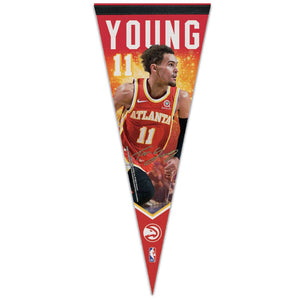 Trae Young Atlanta Hawks NBA Premium Pennant