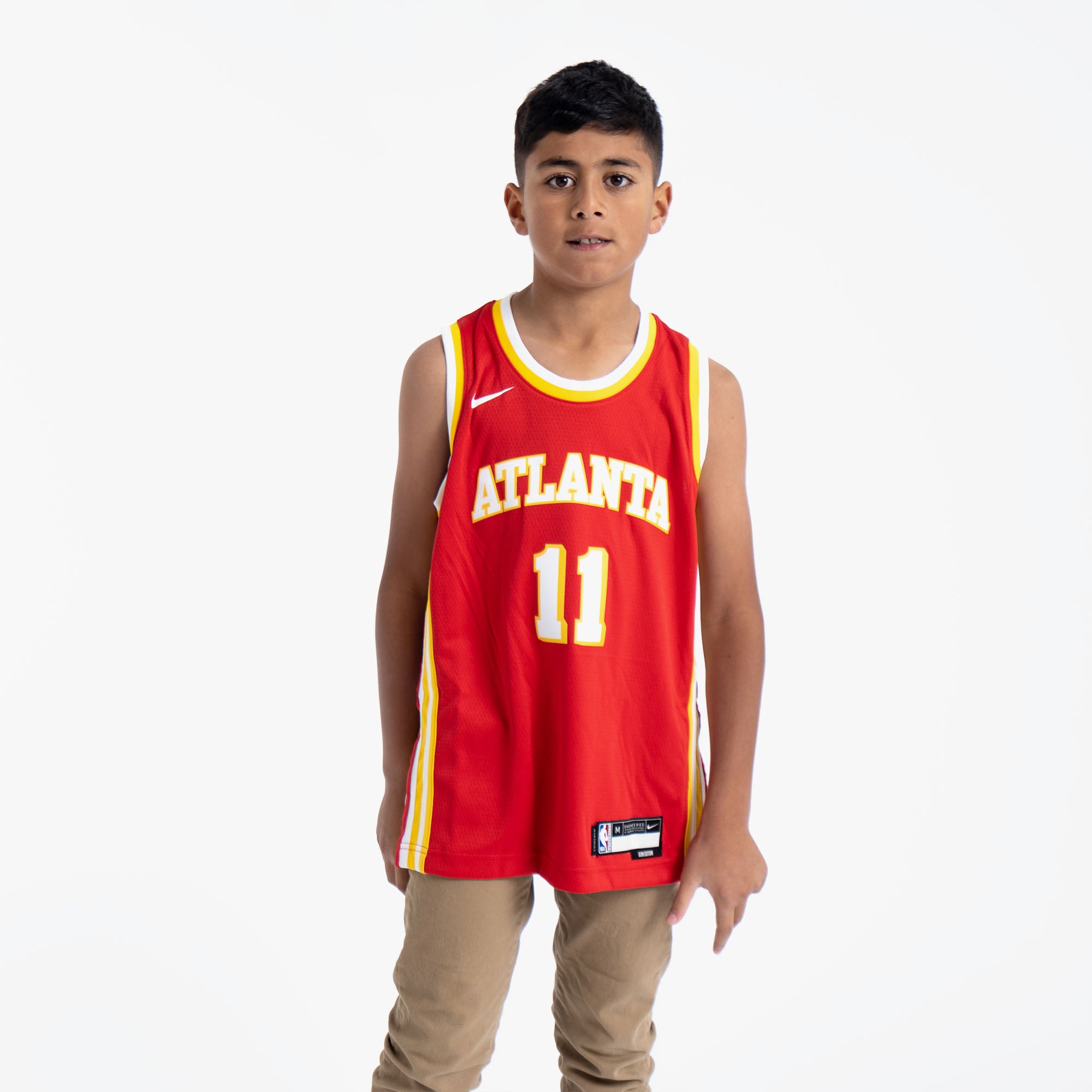 Nike Trae Young Atlanta Hawks Authentic Swingman Icon City Jersey