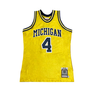 Chris Webber Michigan Wolverines NCAA Authentic Jersey