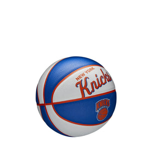 New York Knicks Team Logo Retro Mini NBA Basketball