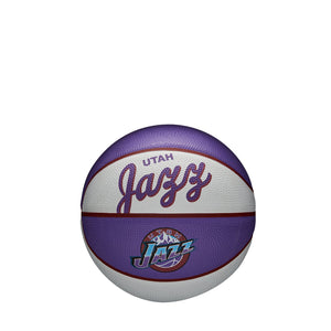 Utah Jazz Team Logo Retro Mini NBA Basketball