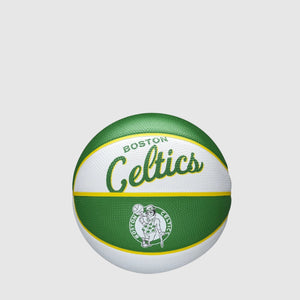 Boston Celtics Team Logo Retro Mini NBA Basketball