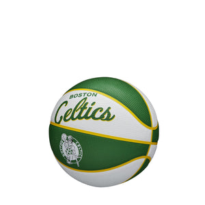 Boston Celtics Team Logo Retro Mini NBA Basketball